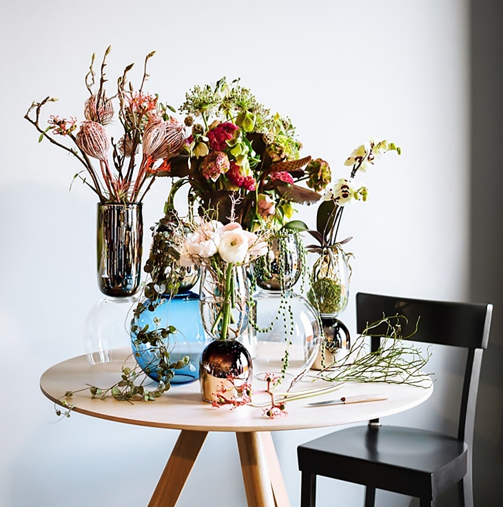 Colorful Flower Arrangements Quartzo Rosa e Serenidade
