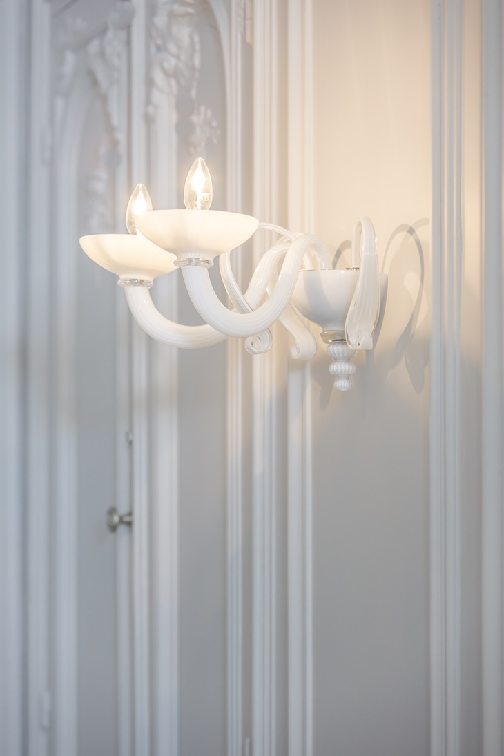 Iluminação com arandelas