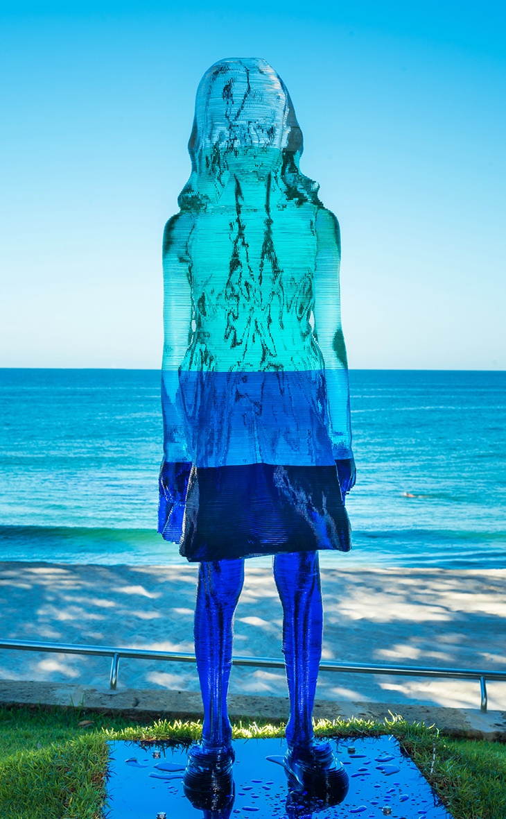 Alessandra Rossi, Untitled Coral (aqua), Sculpture by the Sea, Cottesloe 2017. Photo Richard Watson