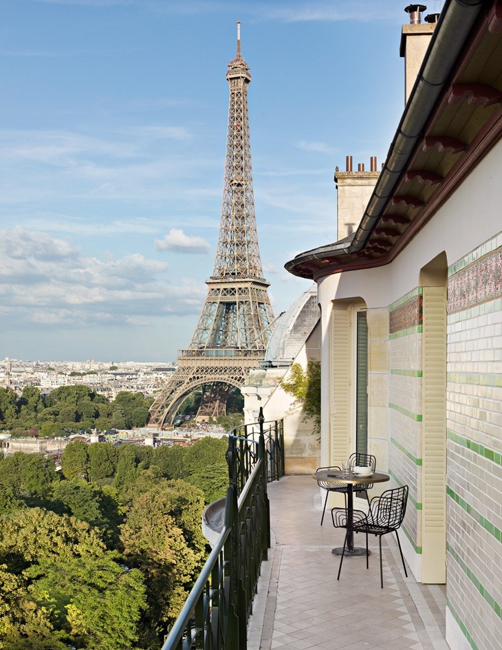 Apartamento com vista panorâmica de Paris